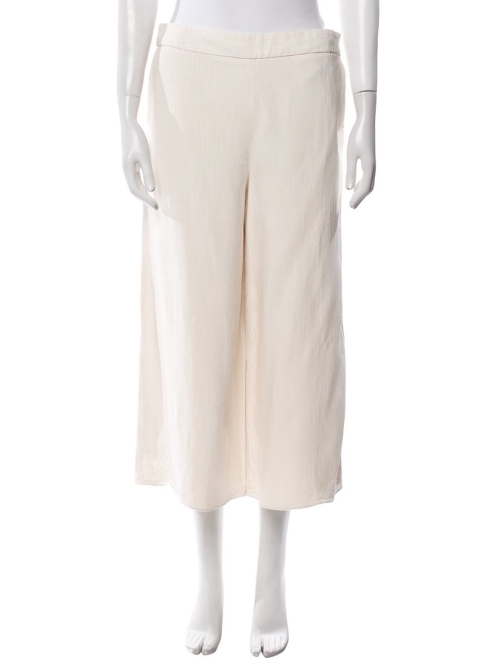 The Row Wool Wide Leg Pants (Size 4)